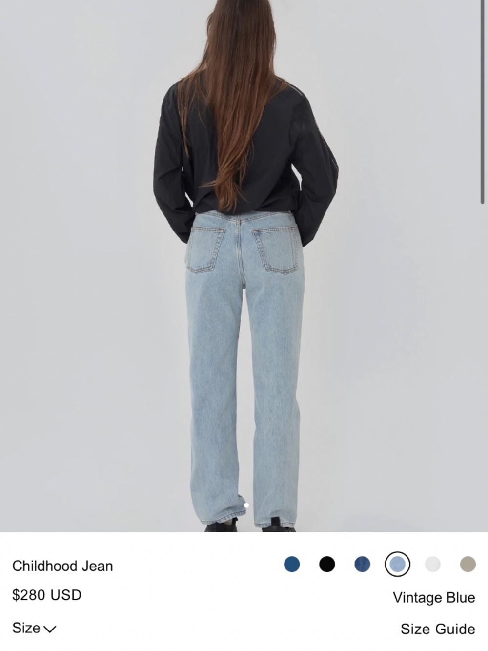 Still Here Childhood in Vintage blue sz 28 - Picture 8 of 8
